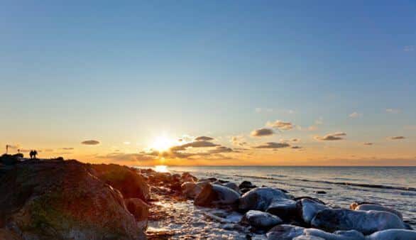 Sonnenaufgang auf Fehmarn