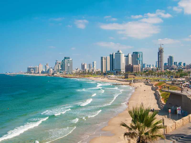 Strand in Israel
