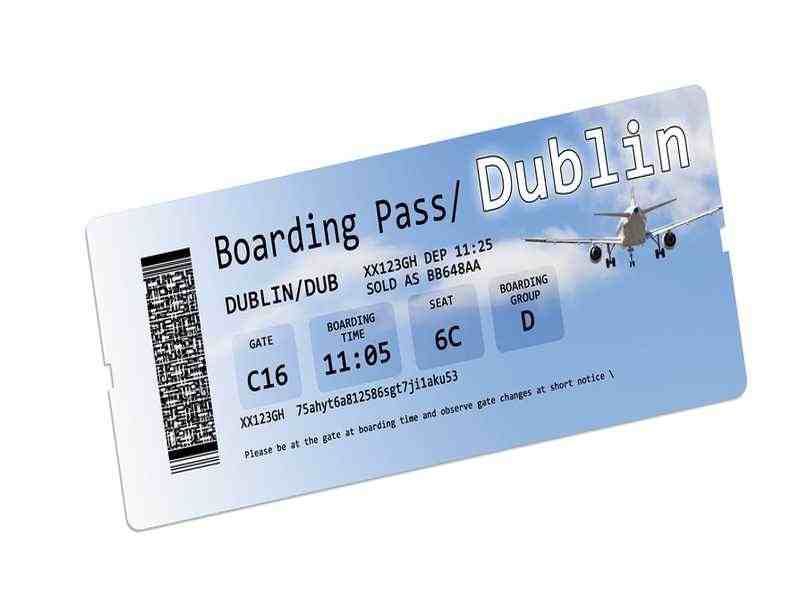Boarding Pass Dublin