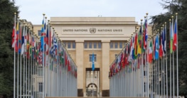 United Nations Plaza mit dem UNO-Hauptquartier