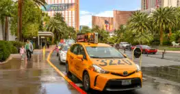 Taxi in Las Vegas