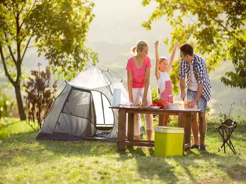 Camping in Italien