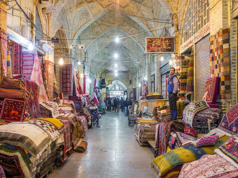 Markt in Kashan
