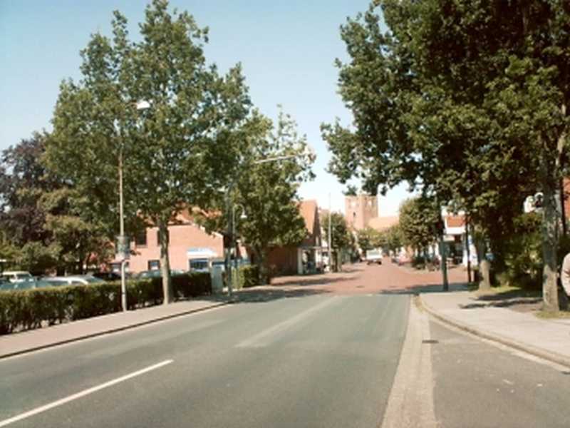 Der Ortskern von Marienhafe