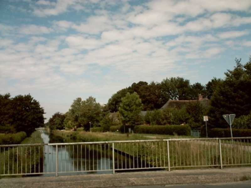 Der Ringkanal in Westerende-Kirchloog