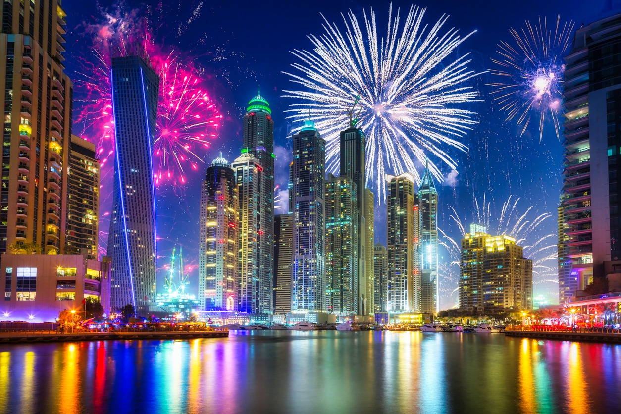Silvester in Dubai
