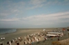 Der lange Sandstrand der Insel Borkum