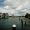 Der alte Binnenhafen in Emden mitten in der Innenstadt Emdens