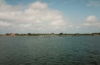 Langeoog vom Wattenmeer aus gesehen