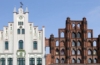 Giebelhäuser in Wismar